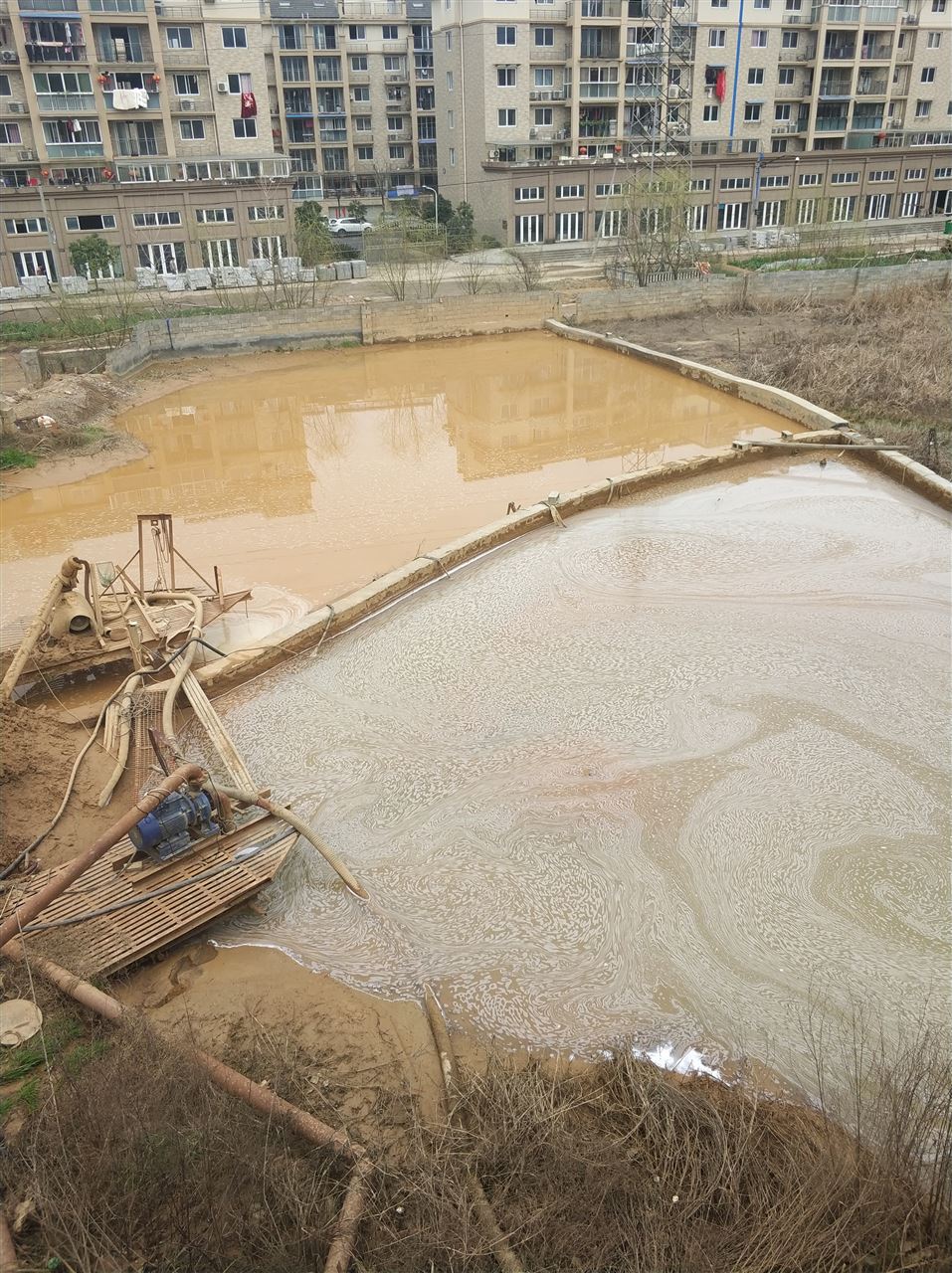 江苏沉淀池淤泥清理-厂区废水池淤泥清淤